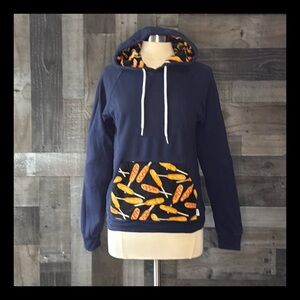 Corndog pull over hoodie boys large teen loungewear Y2K indie skater California